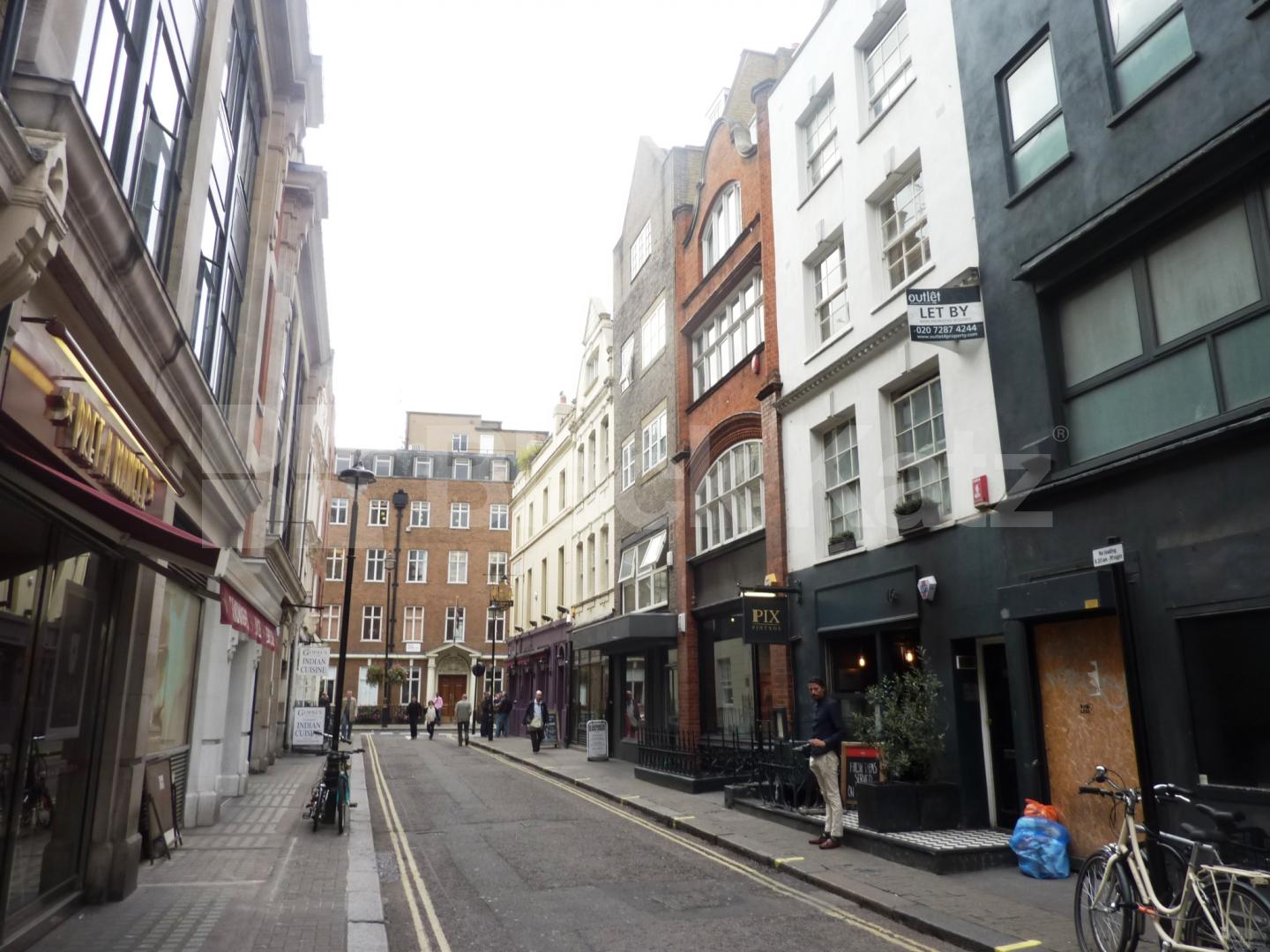 			NEW INSTRUCTION!, Studio Apartment, 1 bath, 1 reception Flat			 Bateman Street, SOHO